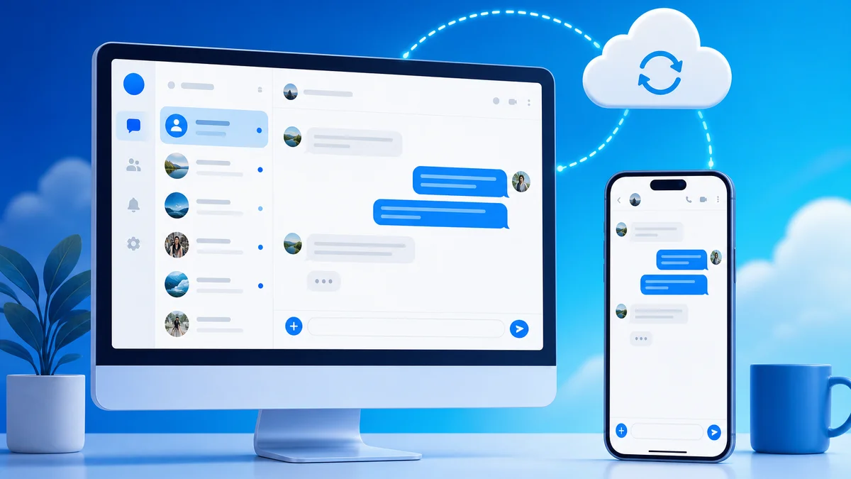 Sincronização das conversas do Telegram entre computador e celular