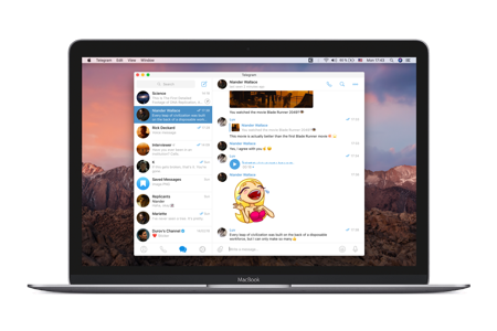 Telegram no macOS